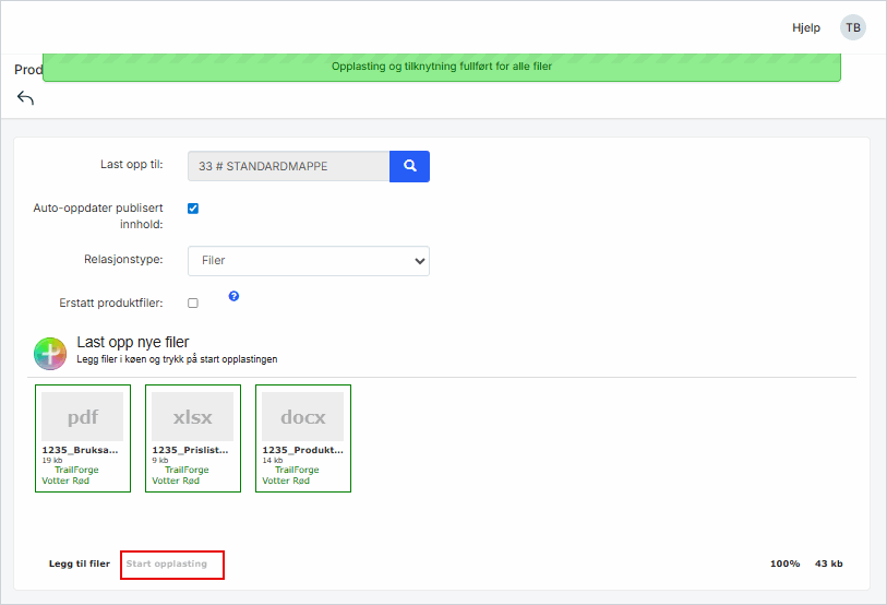 Start opplasting.png Start opplasting.png