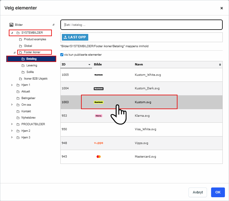 Velg kustom ikon.png Velg kustom ikon.png
