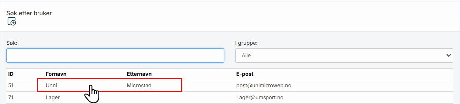 Velg systembruker.png Velg systembruker.png