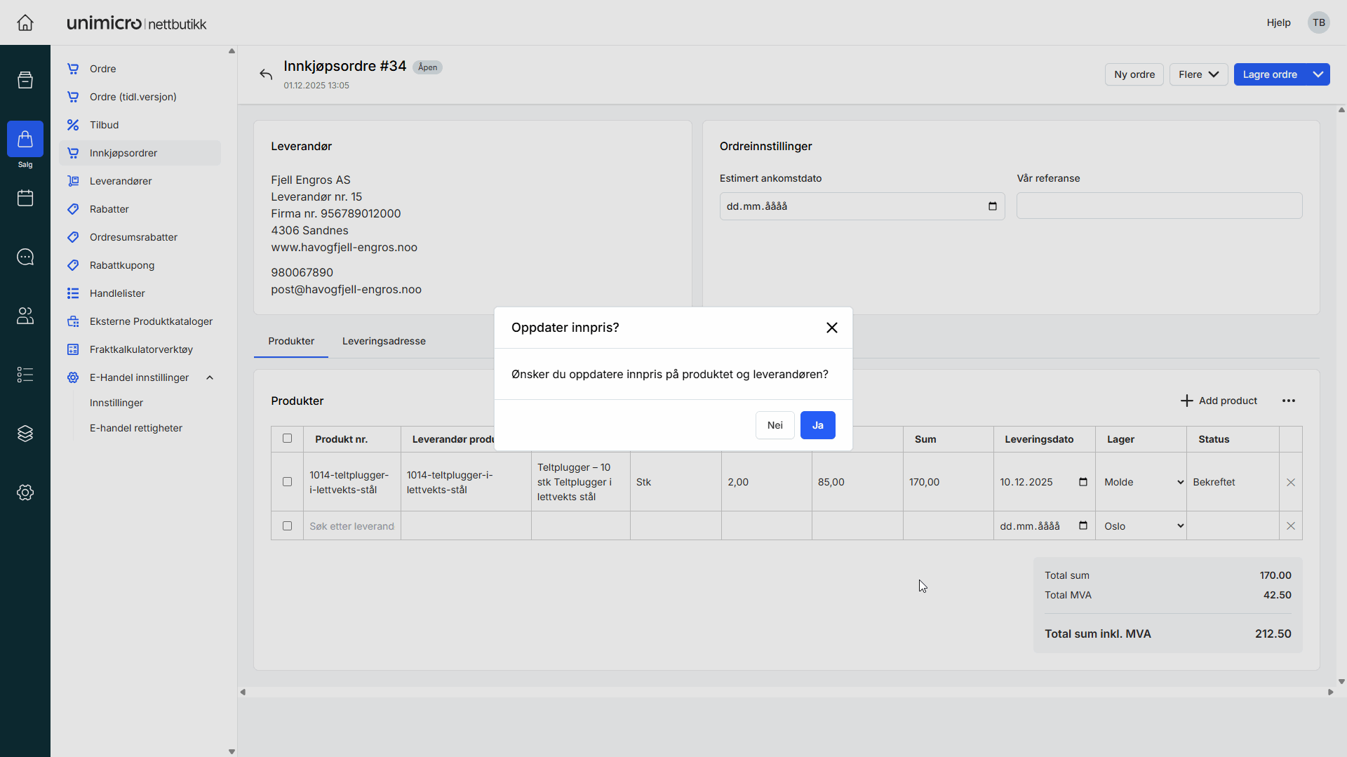 Bestilling - Oppdatere innpris.png