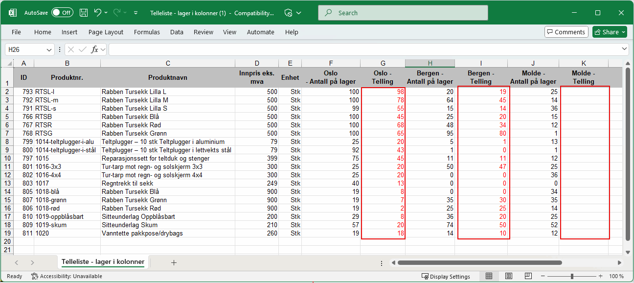 Telleliste - Lager i kolonner.png Telleliste - Lager i kolonner.png