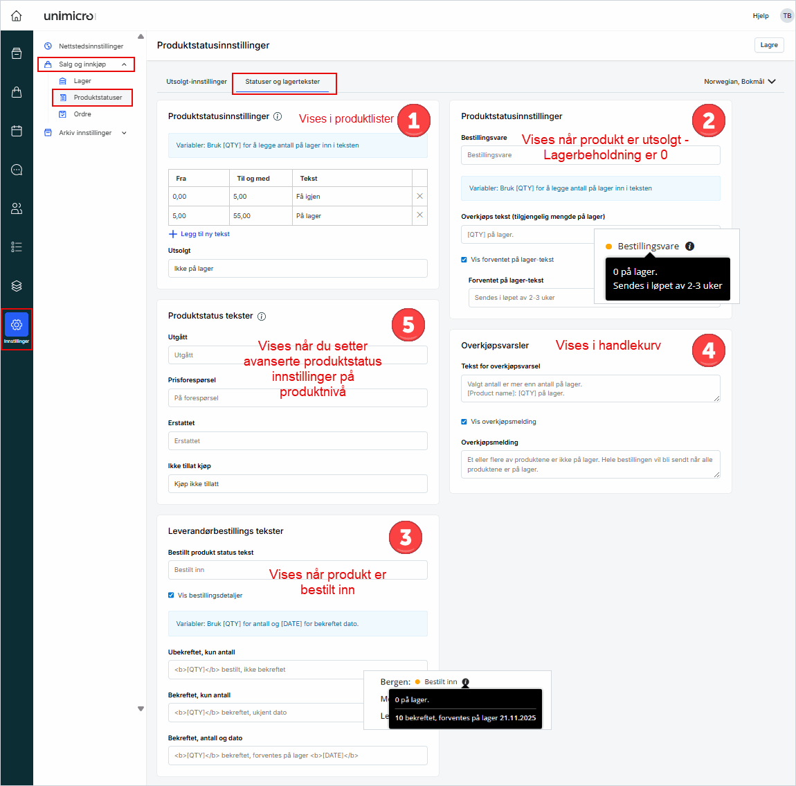 Globale innstillinger for produktstatus.png Globale innstillinger for produktstatus.png