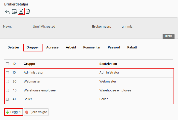 Tildel grupper - systembruker.png Tildel grupper - systembruker.png