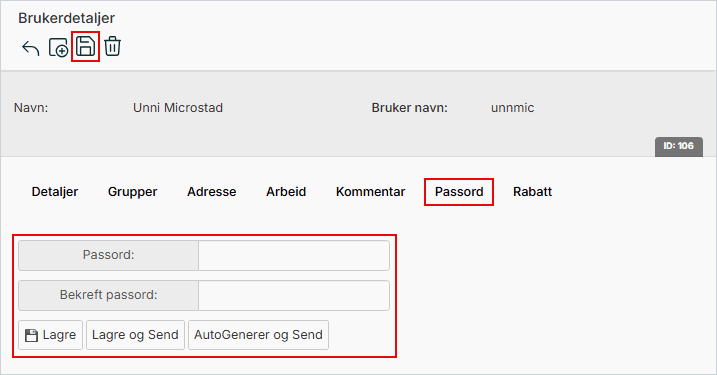 Endre passord - systembruker.png Endre passord - systembruker.png
