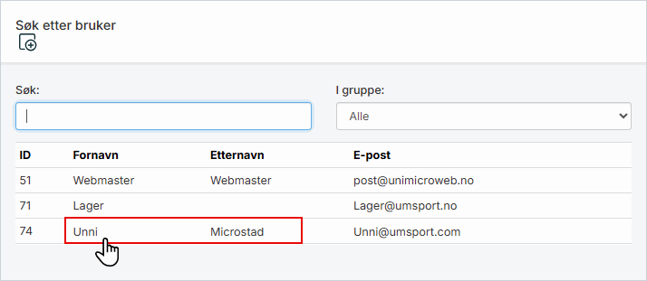 Klikk på systembruker.png Klikk på systembruker.png