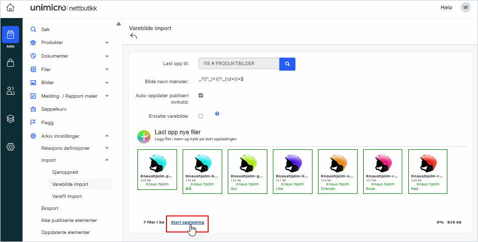 Start opplasting.png Start opplasting.png