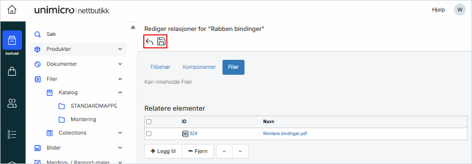 Lagre produktfil.png Lagre produktfil.png