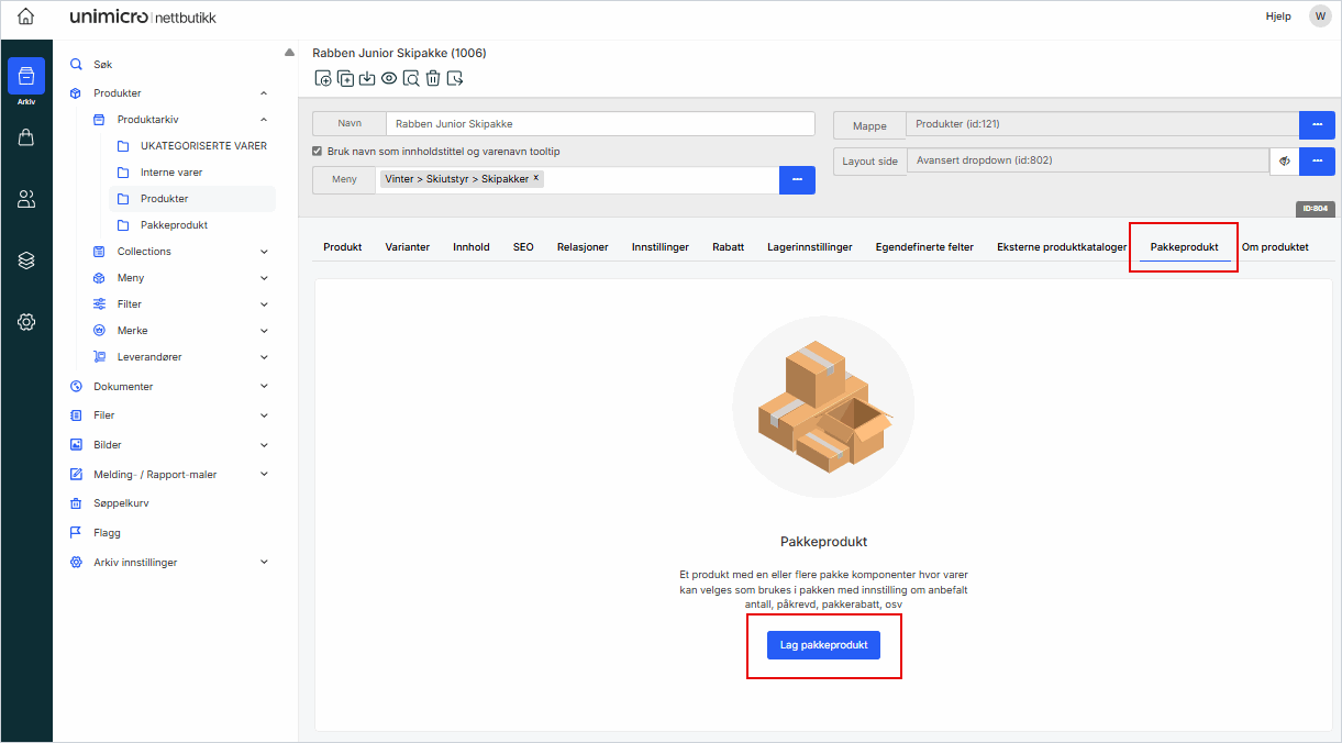 Lag pakkeprodukt.png Lag pakkeprodukt.png