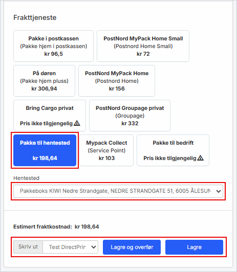 Frakttjeneste del sending.png Frakttjeneste del sending.png