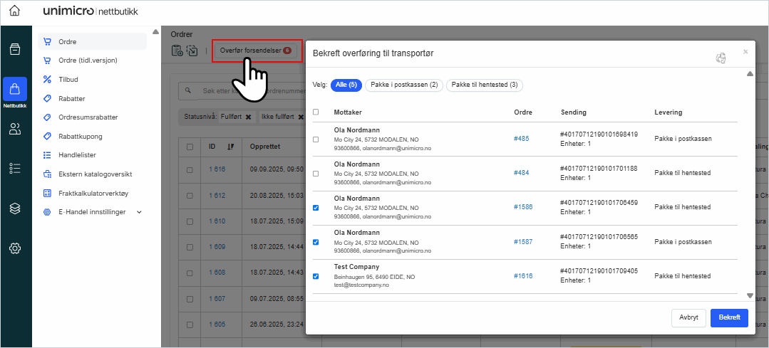 3. Overfør forsendelse.png 3. Overfør forsendelse.png