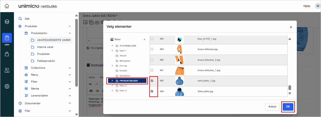 Velg bilder.png Velg bilder.png